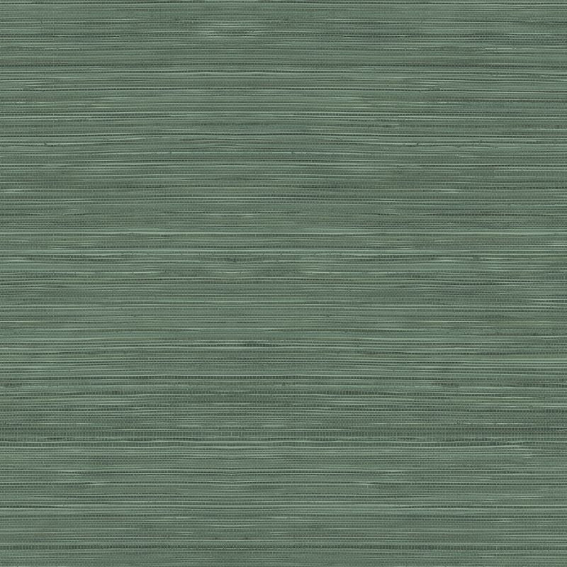 Sample - Wtk15328.Wt.0 | Grasscloth Texture, Green Faux Grasscloth - Winfield Thybony Wallpaper