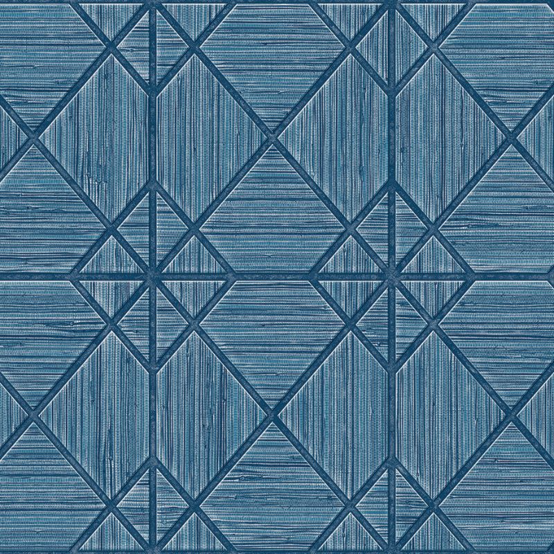 Purchase Wtk20602.Wt.0 Midway Ave, Blue Geometric - Winfield Thybony Wallpaper