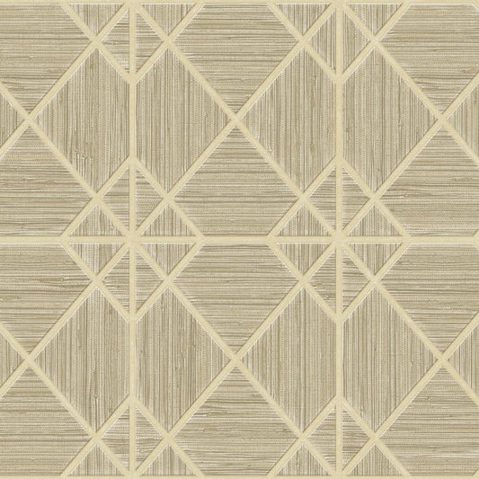 Purchase Wtk20605.Wt.0 Midway Ave, Beige Geometric - Winfield Thybony Wallpaper