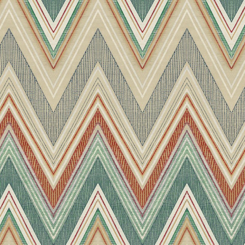 Purchase Wtk20901.Wt.0 Sailfish, Green Chevron - Winfield Thybony Wallpaper