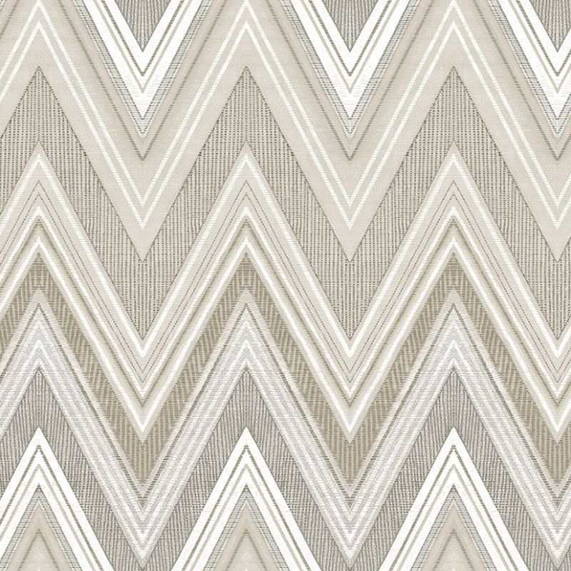 Sample - Wtk20907.Wt.0 | Sailfish, Beige Chevron - Winfield Thybony Wallpaper