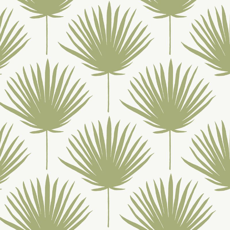 Purchase Wtk21204.Wt.0 Shore Front, Green Tropical - Winfield Thybony Wallpaper