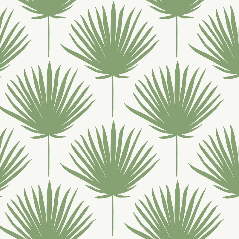 Purchase Wtk21214.Wt.0 Shore Front, Green Tropical - Winfield Thybony Wallpaper