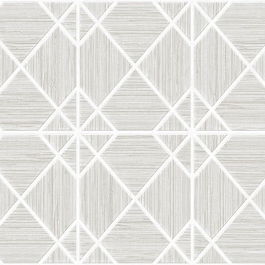 Purchase Wtk25600.Wt.0 Midway Ave 54, Grey Geometric - Winfield Thybony Wallpaper