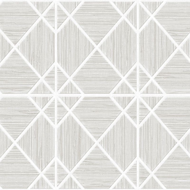 Sample - Wtk25600.Wt.0 | Midway Ave 54, Grey Geometric - Winfield Thybony Wallpaper