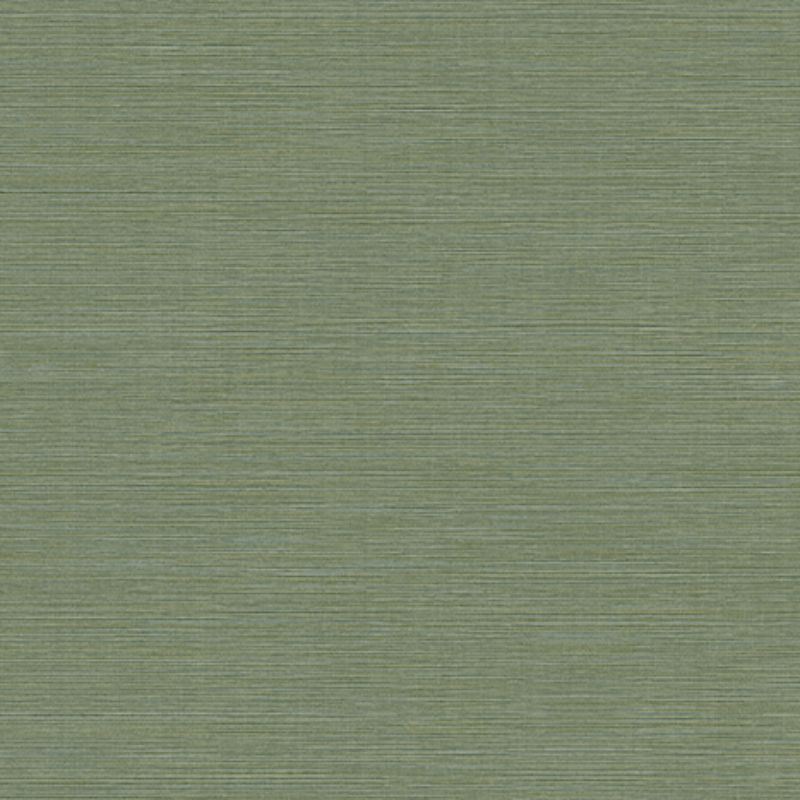 Sample - Wtk35404.Wt.0 | Coastal Hemp, Green Solid - Winfield Thybony Wallpaper