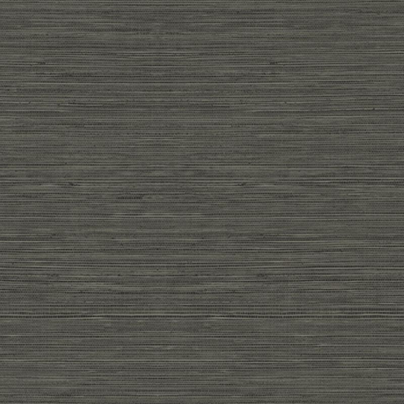 Purchase Wtk75710.Wt.0 Sisal Hemp, Black Fabric Texture - Winfield Thybony Wallpaper