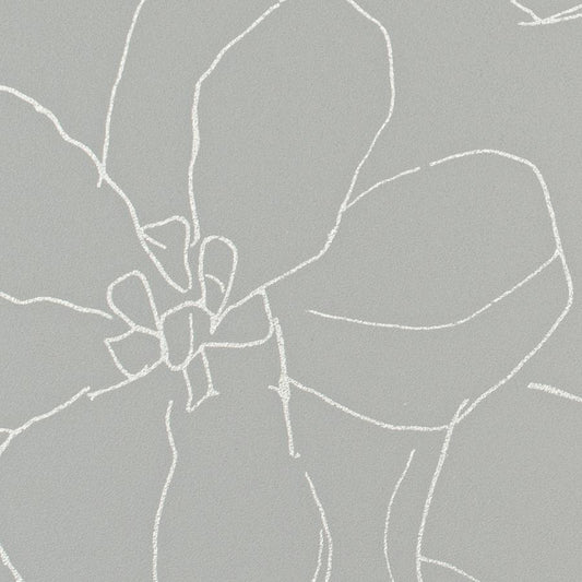 WTN1003.WT.0 Garden Grey Botanical and Floral Winfield Thybony Wallpaper