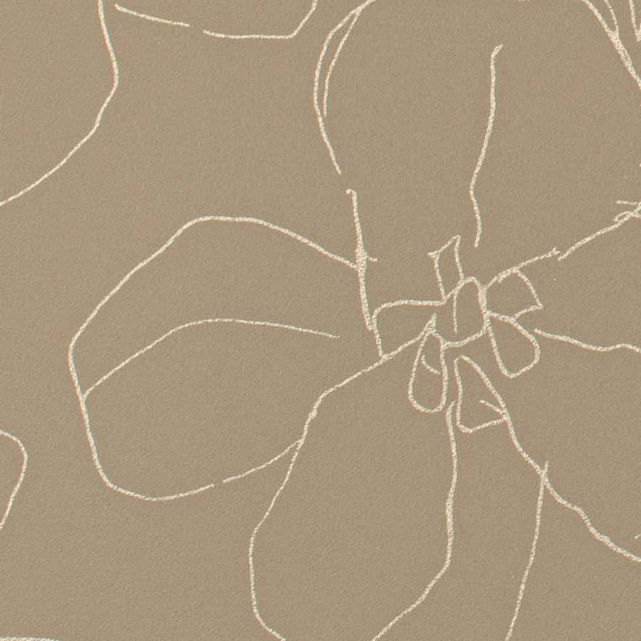 Sample - WTN1005.WT.0 Garden Brown Botanical & Floral by Winfield Thybony Wallpaper