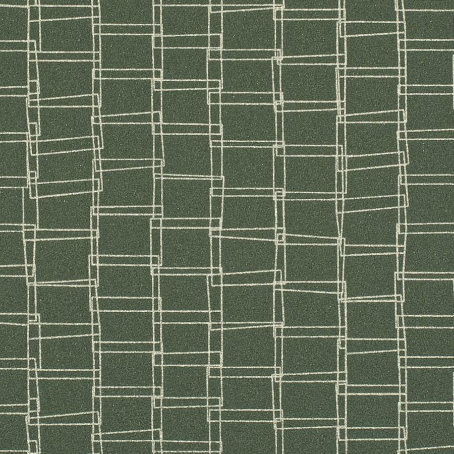 Sample - WTN1087.WT.0 Looped Green Modern by Winfield Thybony Wallpaper