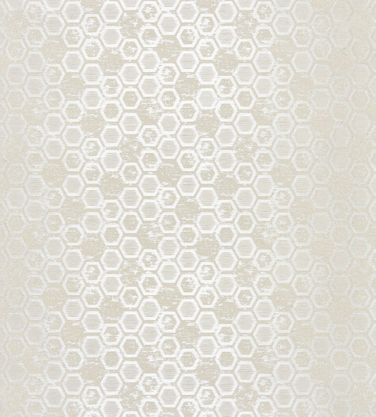 Purchase Scalamandre Wallpaper Pattern WTT661422 pattern name  Hexagon Inspiration color name Sand. 