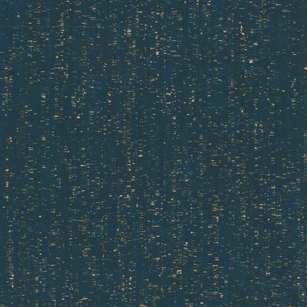 Purchase Ygl7008 | Natural Palette Resource, Caldera Cork Navy / Gold - Ronald Redding Wallpaper