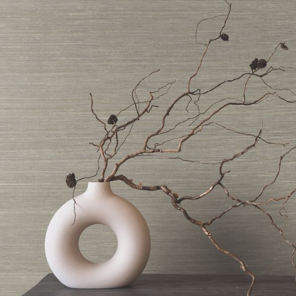 Purchase Ygl7012 | Natural Palette Resource, Smooth Abaca Moonstone - Ronald Redding Wallpaper