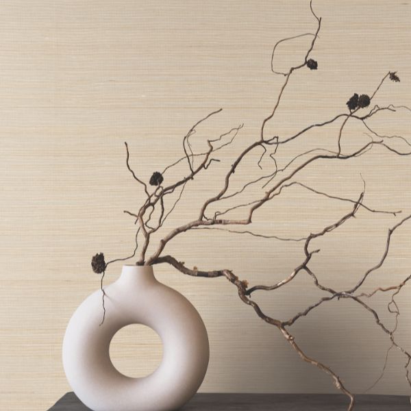 Purchase Ygl7043 | Natural Palette Resource, Smooth Abaca Milkweed - Ronald Redding Wallpaper