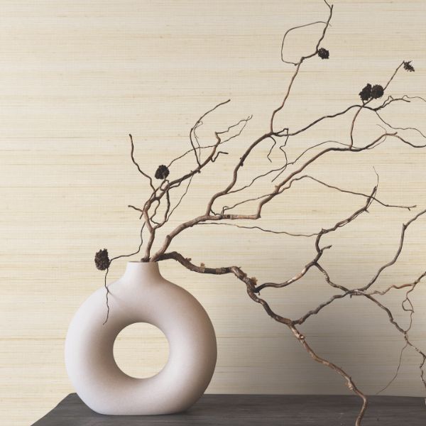 Purchase Ygl7045 | Natural Palette Resource, Smooth Abaca Sand Dollar - Ronald Redding Wallpaper