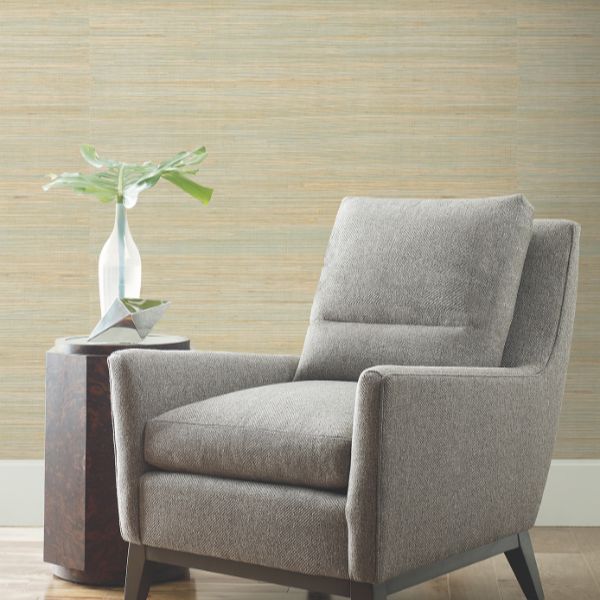 Purchase Ygl7070 | Natural Palette Resource, Horizontal Jute Seaglass - Ronald Redding Wallpaper