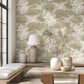 Purchase Za8009 | Tea Garden Ii, Sprig & Heron Beige - Ronald Redding Wallpaper