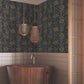 Purchase Za8017 | Tea Garden Ii, French Marigold Black & Gold - Ronald Redding Wallpaper