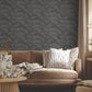 Purchase Za8022 | Tea Garden Ii, Morning Shell Black & Grey - Ronald Redding Wallpaper
