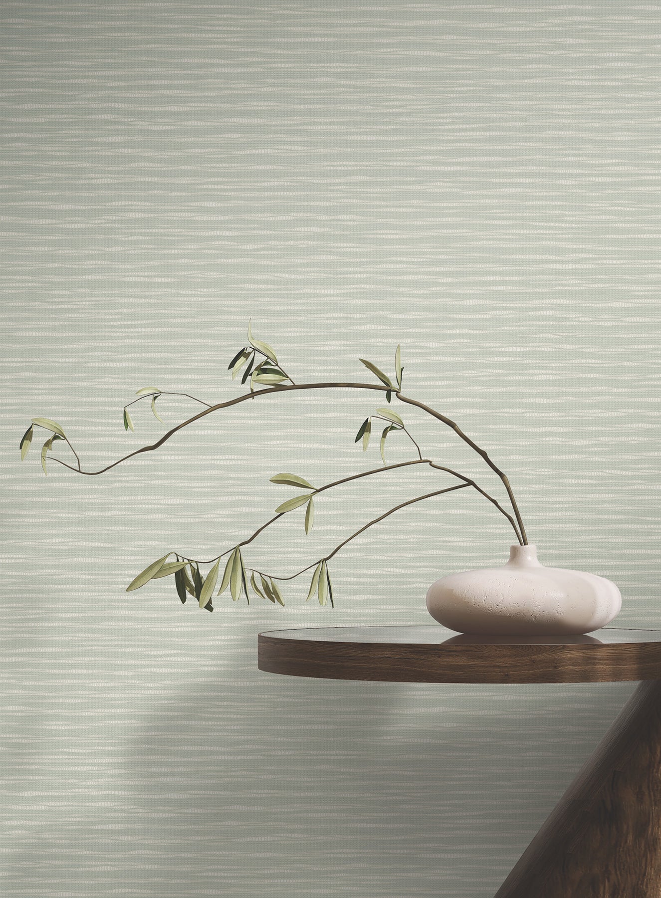 Purchase Za8044 | Tea Garden Ii, Lotus Weave Soft Sage - Ronald Redding Wallpaper