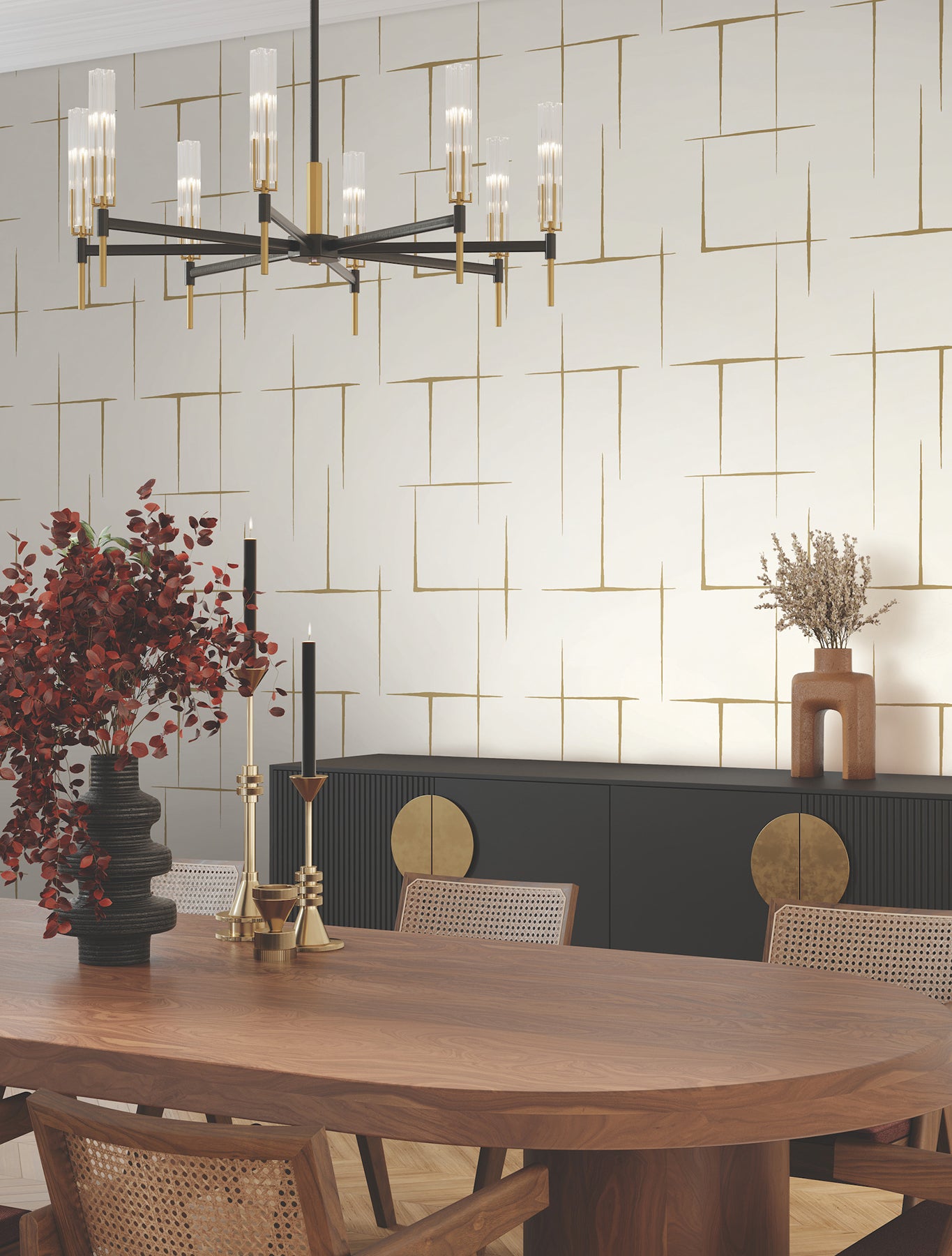 Purchase Za8053 | Tea Garden Ii, Malia Gold & White - Ronald Redding Wallpaper