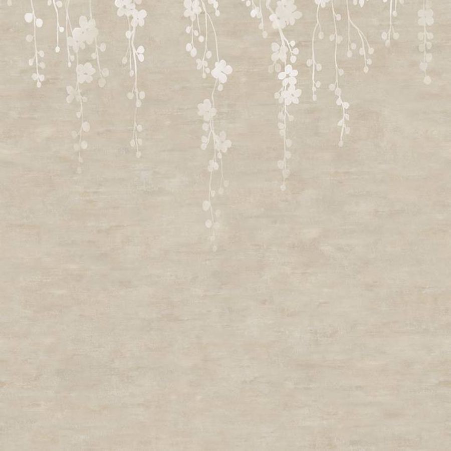 Purchase Za8059M | Tea Garden Ii, Sakura Blooms Neutral Wall Mural - Ronald Redding Wallpaper