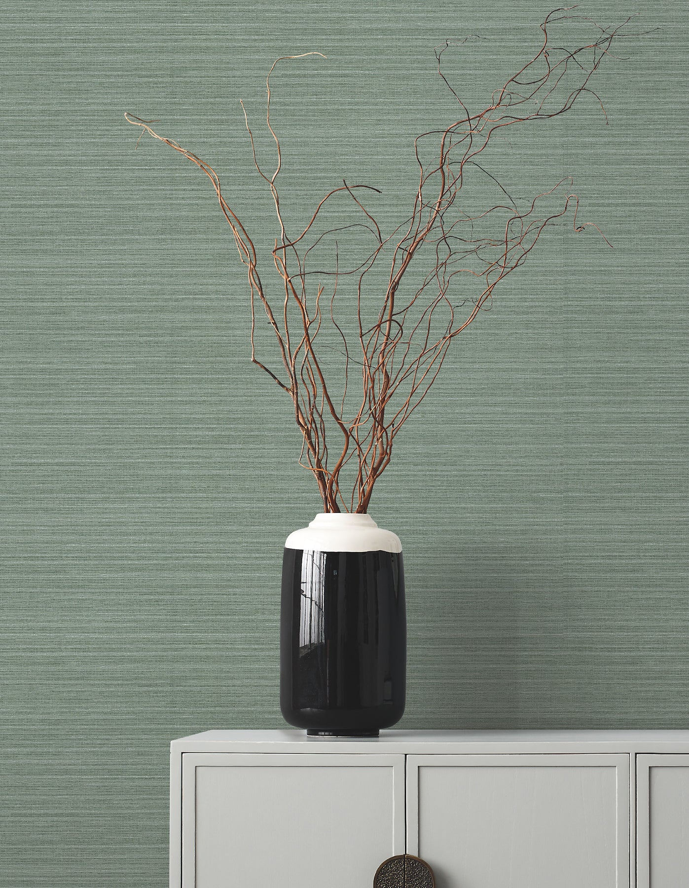 Purchase Za8096N | Tea Garden Ii, Amyra Silk Sage - Ronald Redding Wallpaper