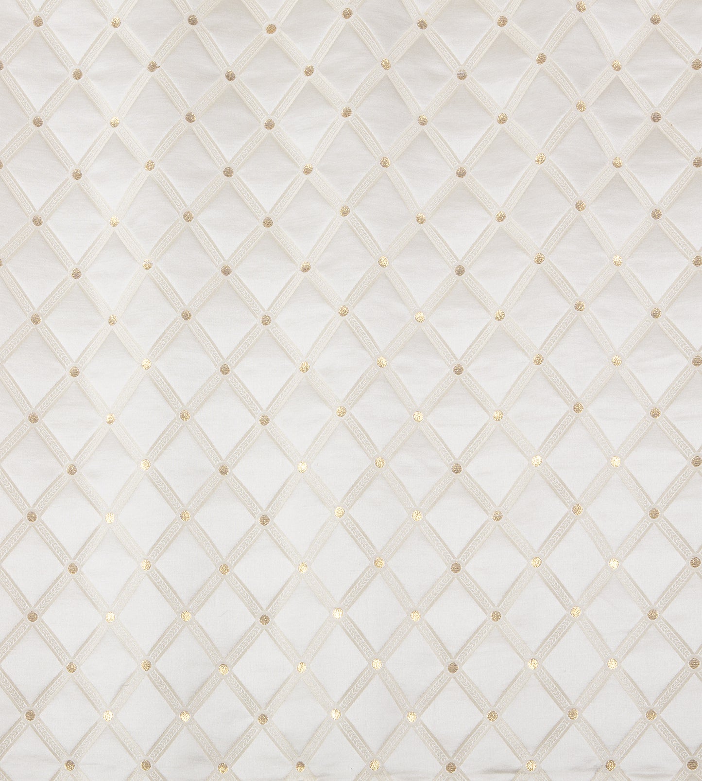 Purchase Old World Weavers Fabric SKU# ZA 2124REAL, Reale Diamond Silk Cream 1