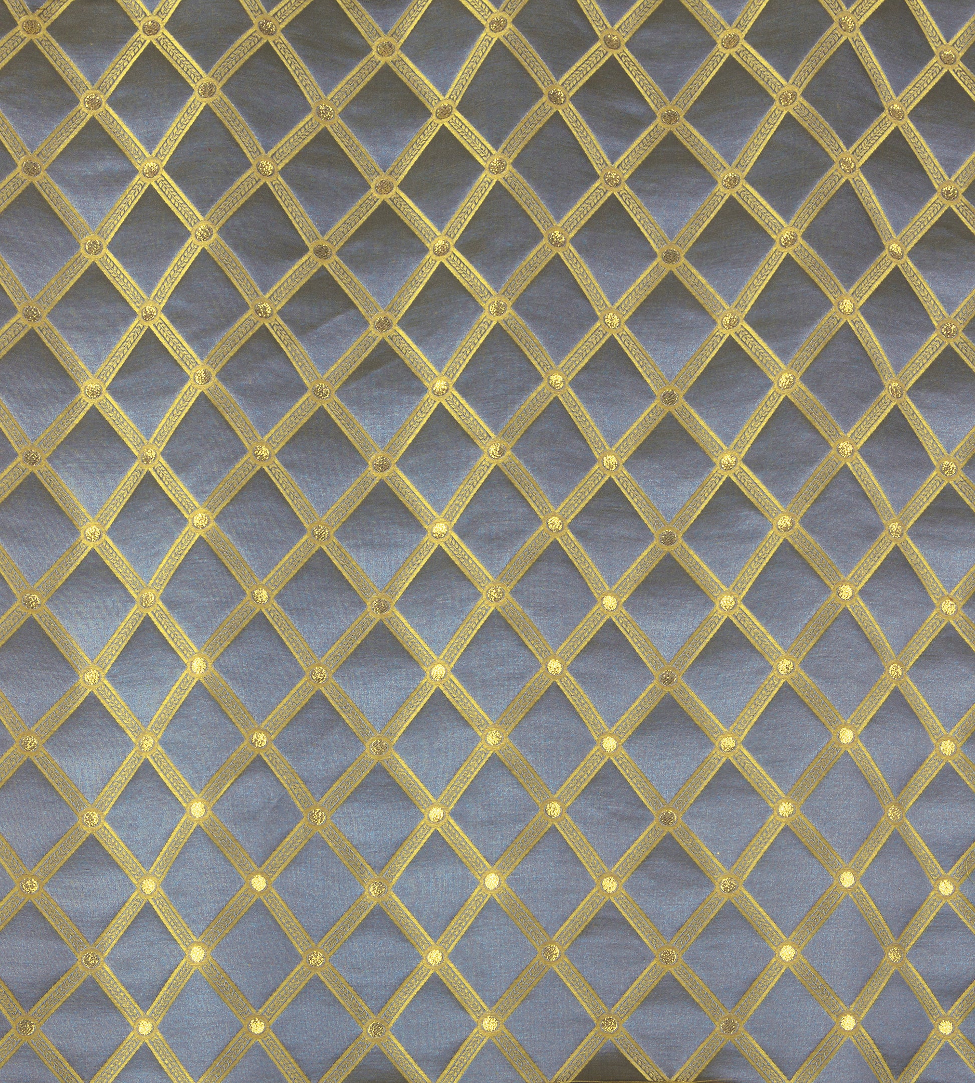 Purchase Old World Weavers Fabric Item# ZA 2126REAL, Reale Diamond Blue Jay 1