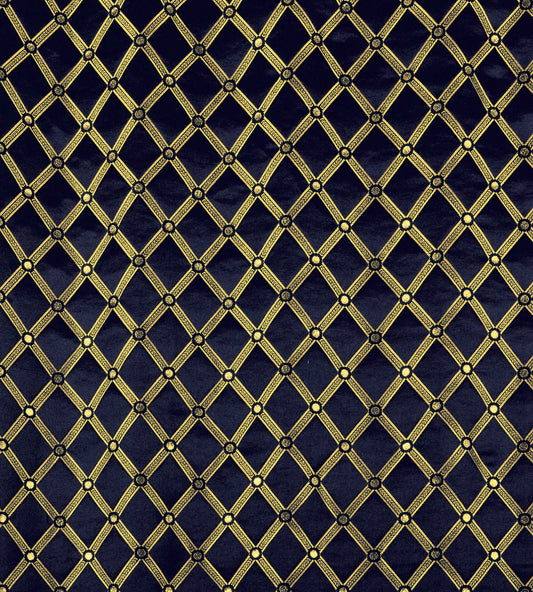 Purchase Old World Weavers Fabric Pattern ZA 2129REAL, Reale Diamond Midnight 1