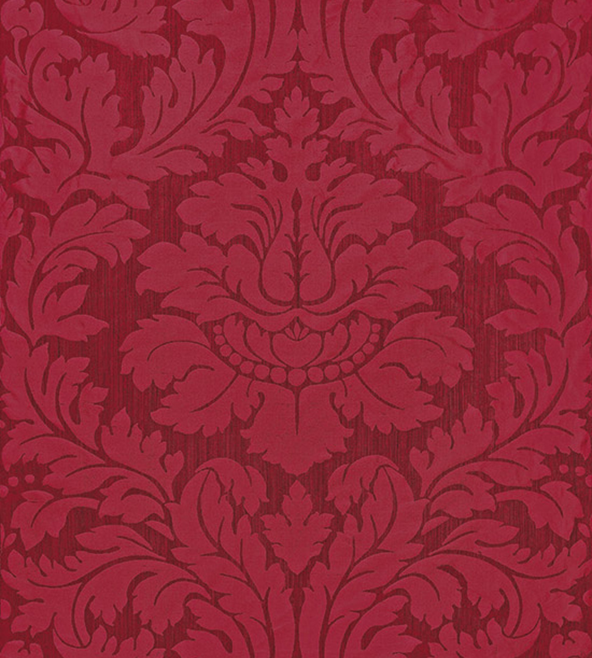 Purchase Old World Weavers Fabric Pattern ZA 2166REGI, Villa Regina Damask Scarlet 1