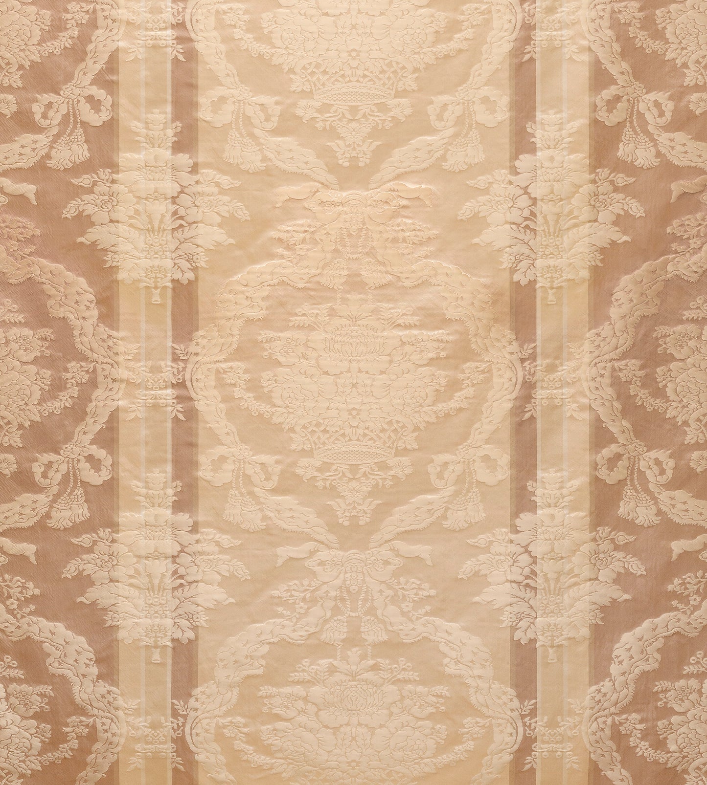 Purchase Old World Weavers Fabric Item# ZA 2189PTRS, Petrarca Stripe Rose Beige 1