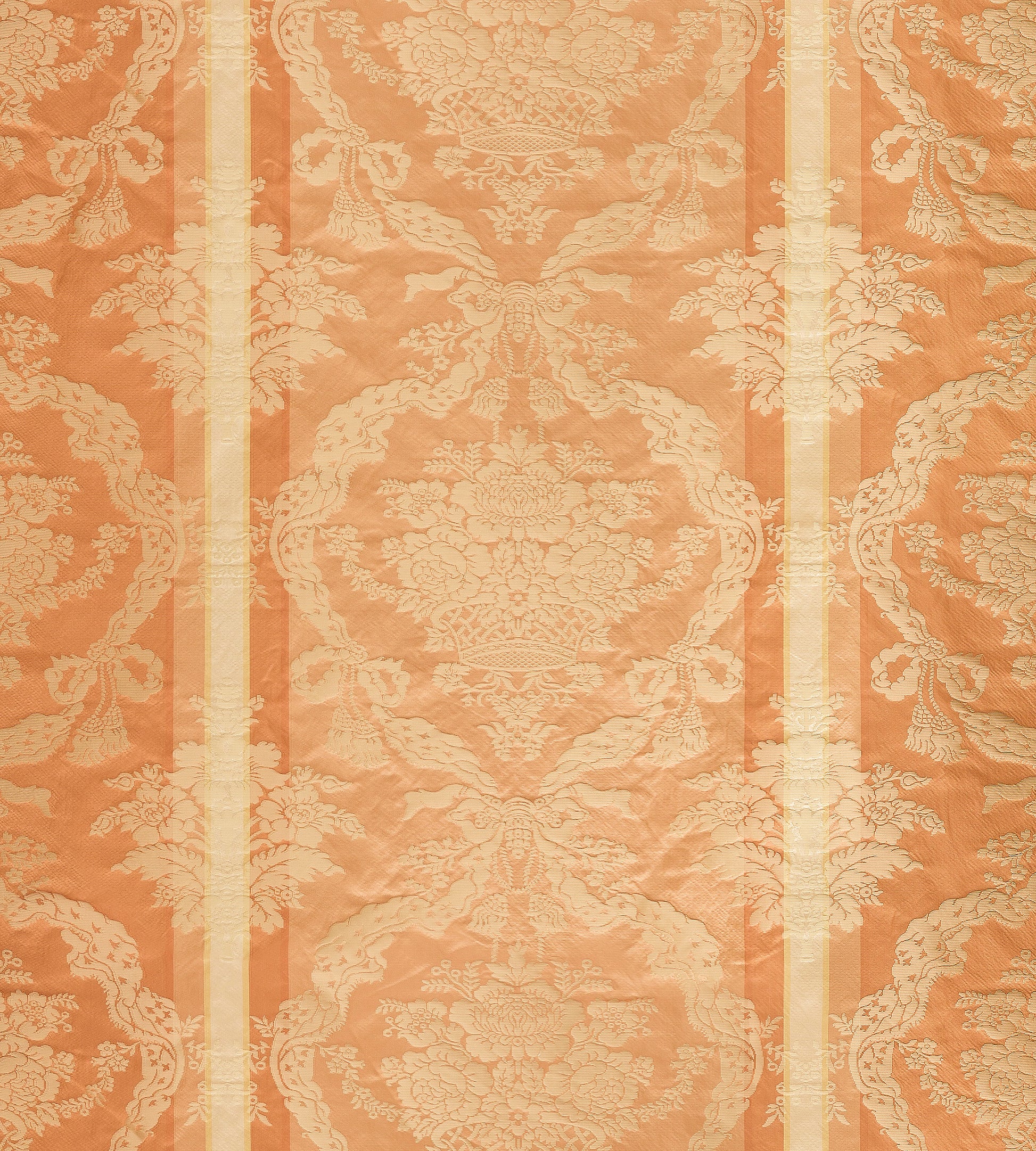 Purchase Old World Weavers Fabric Product ZA 2190PTRS, Petrarca Stripe Peach 1