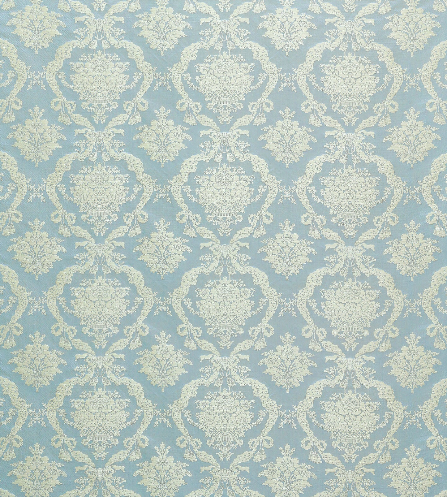 Purchase Old World Weavers Fabric Product# ZA 2201PETR, Petrarca Damasco Powder Blue 1