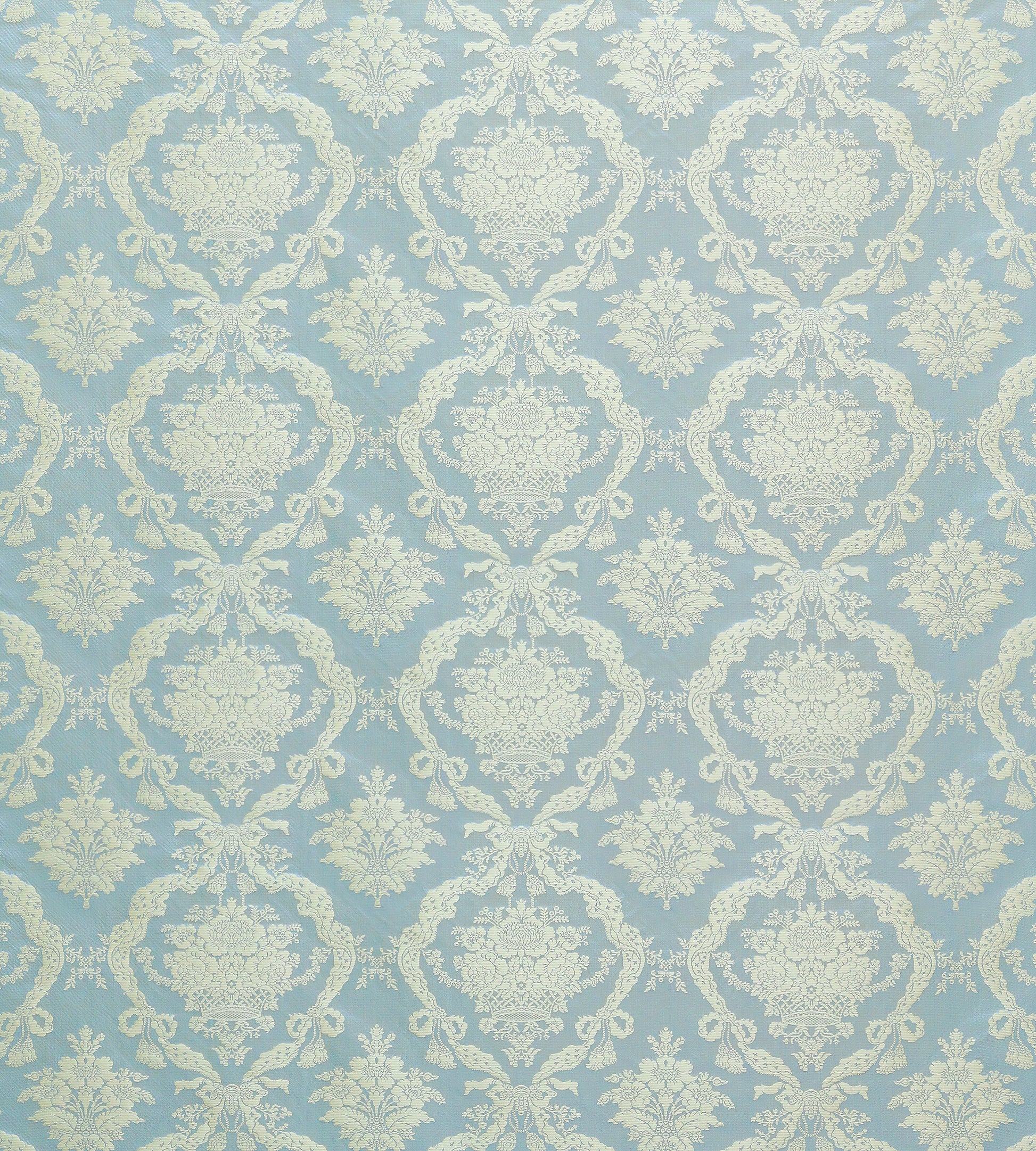 Purchase Old World Weavers Fabric Product# ZA 2201PETR, Petrarca Damasco Powder Blue 1