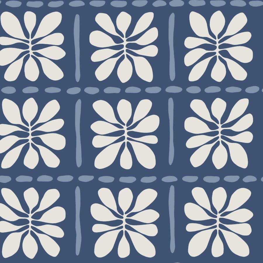 Purchase Zm2807 | Artisan Studio, Mimosa Fleur Ultramarine - York Wallpaper