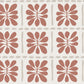 Purchase Zm2809 | Artisan Studio, Mimosa Fleur Terracotta - York Wallpaper