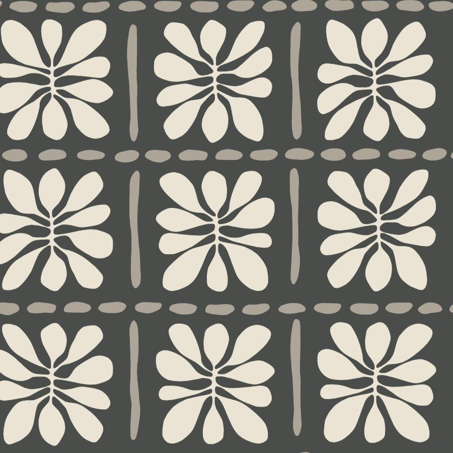 Purchase Zm2810 | Artisan Studio, Mimosa Fleur Carbon Black - York Wallpaper