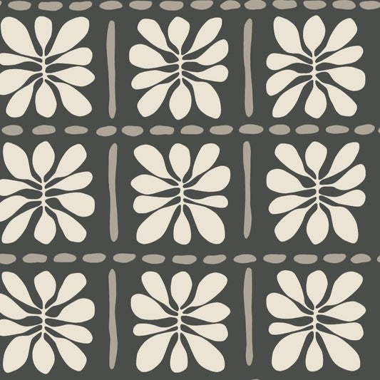 Purchase Zm2810 | Artisan Studio, Mimosa Fleur Carbon Black - York Wallpaper