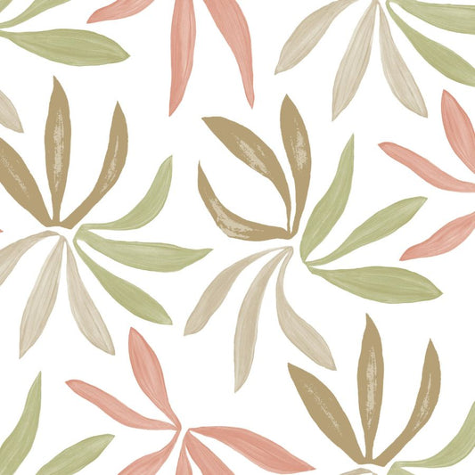 Purchase Zm2812 | Artisan Studio, Little Garden Leaf & Coral - York Wallpaper