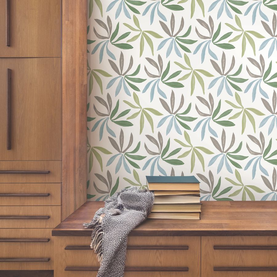 Purchase Zm2813 | Artisan Studio, Little Garden Alpine & Sky & Silver - York Wallpaper