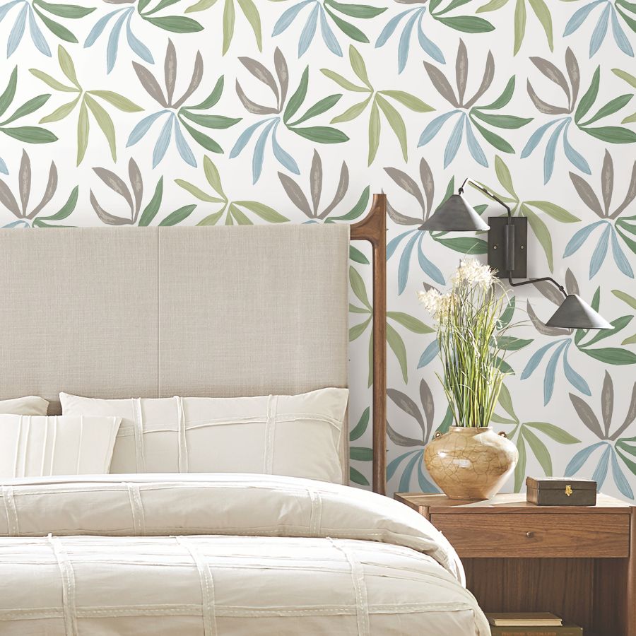 Purchase Zm2813 | Artisan Studio, Little Garden Alpine & Sky & Silver - York Wallpaper