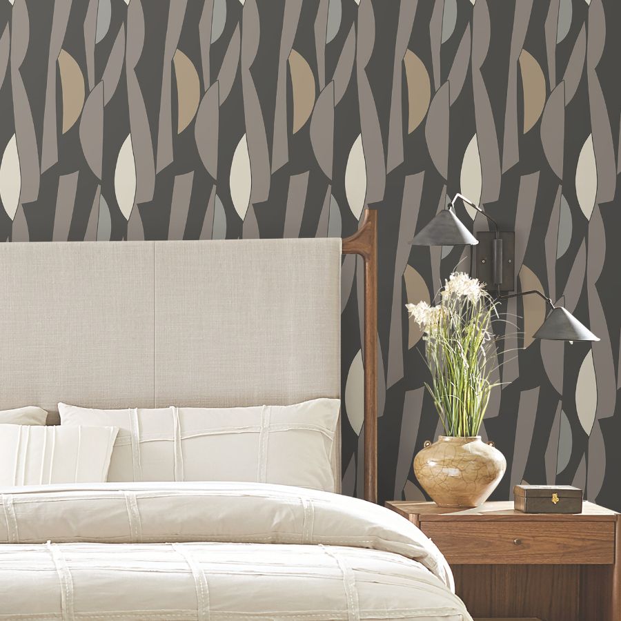Purchase Zm2826 | Artisan Studio, Balance Carbon & Graphite - York Wallpaper