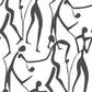 Purchase Zm2831 | Artisan Studio, Joyful Dancers Carbon Black - York Wallpaper