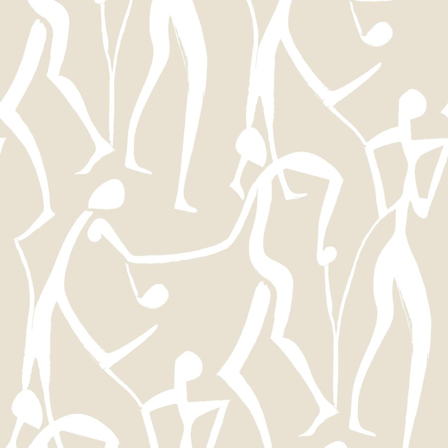 Purchase Zm2834 | Artisan Studio, Joyful Dancers Nude - York Wallpaper