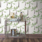 Purchase Zm2839 | Artisan Studio, Painted Oasis Leaf Green - York Wallpaper