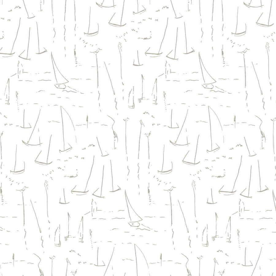 Purchase Zm2844 | Artisan Studio, Vermillion Coast Silver - York Wallpaper