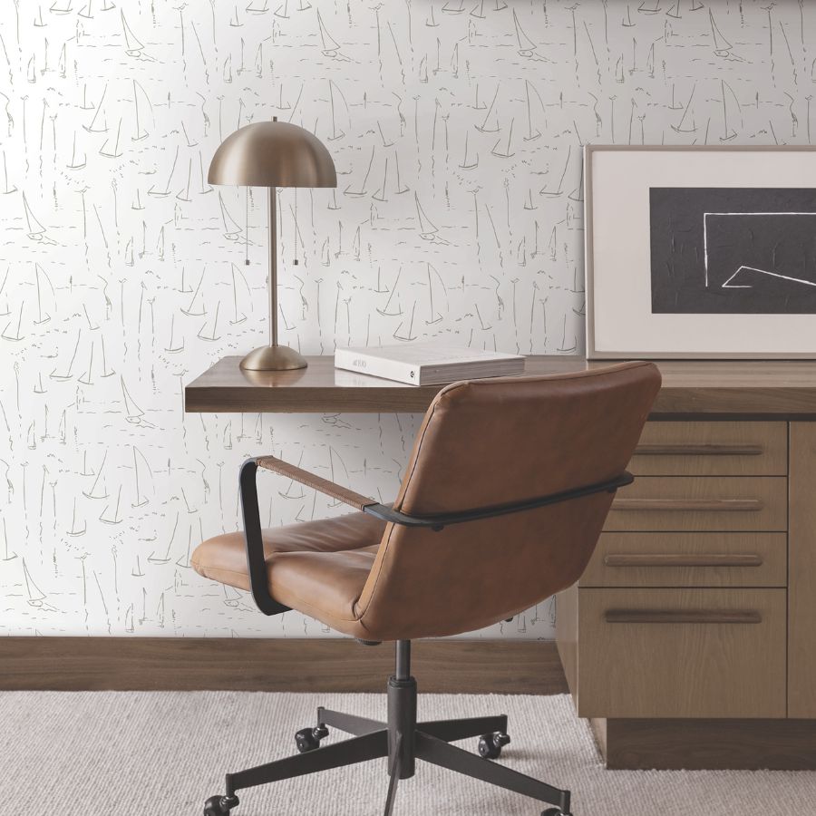 Purchase Zm2844 | Artisan Studio, Vermillion Coast Silver - York Wallpaper