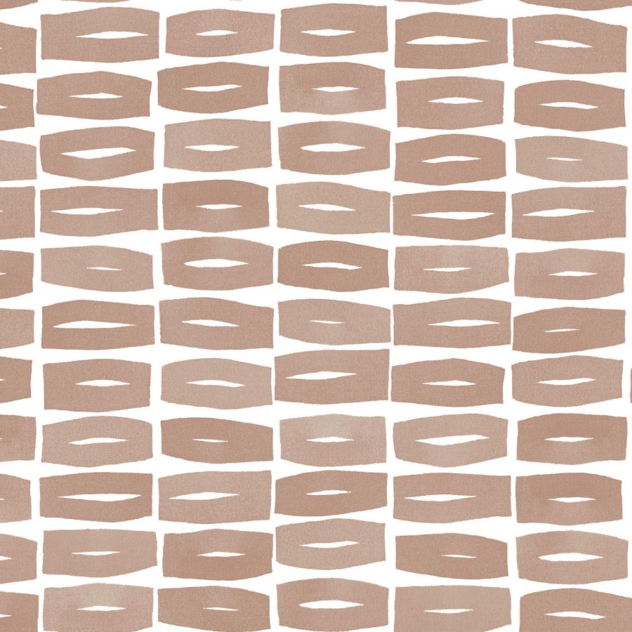 Purchase Zm2861 | Artisan Studio, Modernist Motif Terracotta - York Wallpaper