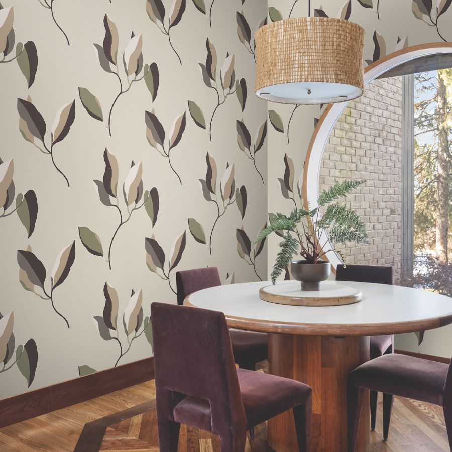 Purchase Zm2875 | Artisan Studio, Brushwork Branches Violet - York Wallpaper